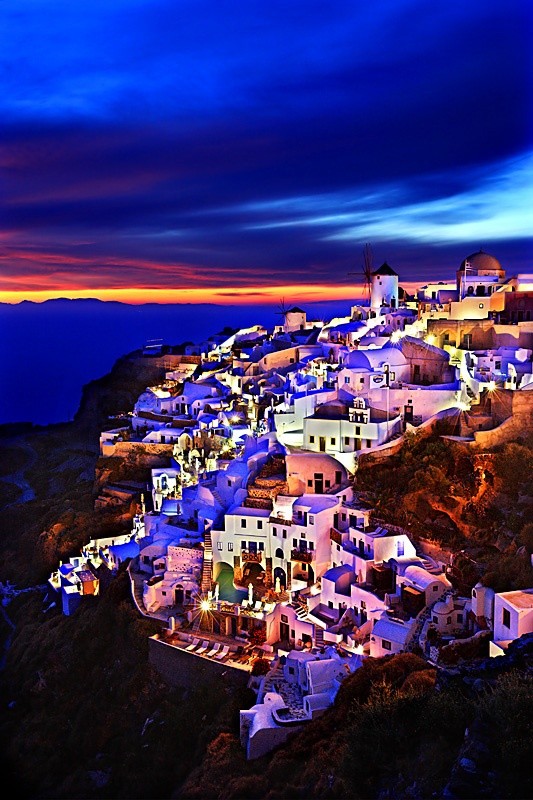 Santorini, Shining Oia Santorini, shining Oia