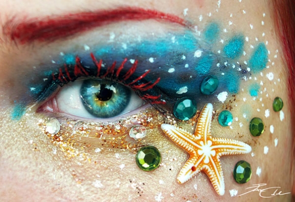 Svenja-Schmitt-makeup-art11 Bold color eye makeup by Svenja Schmitt