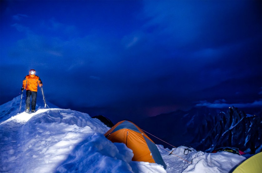Winter alpine landscape example 5