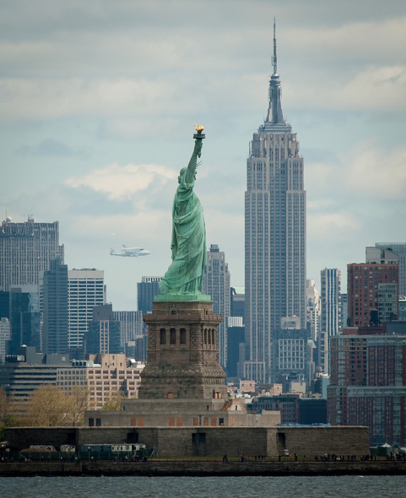 New York urban landscape view