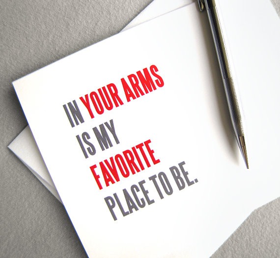 Handmade Valentine card example 2