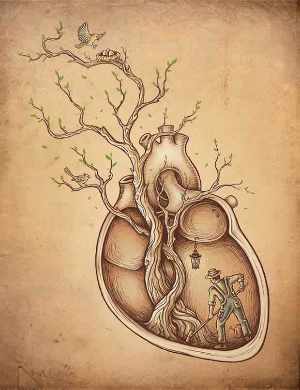 Enkel Dika surreal illustration
