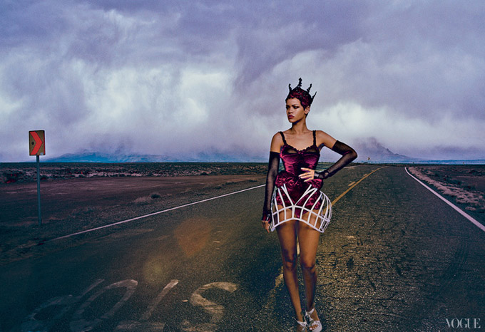 rihanna-vogue-2012-r06 Rihanna in high fashion for Vogue November 2012