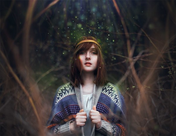 Dreamlike staged photograph by Sergyshkin