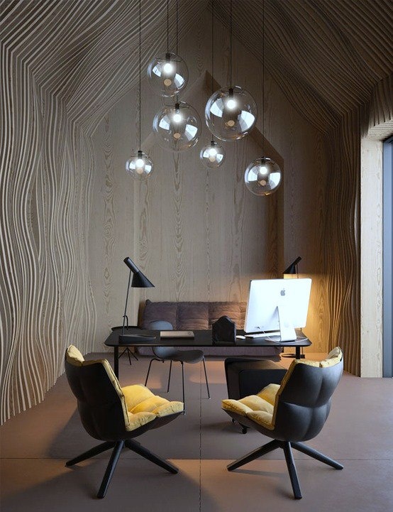Restrained interior styling