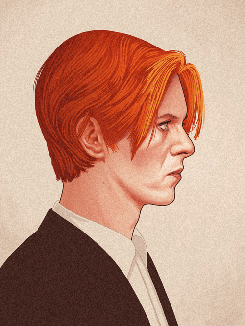 David Bowie as Thomas Jerome Newton in The Man Who Fell to Earth