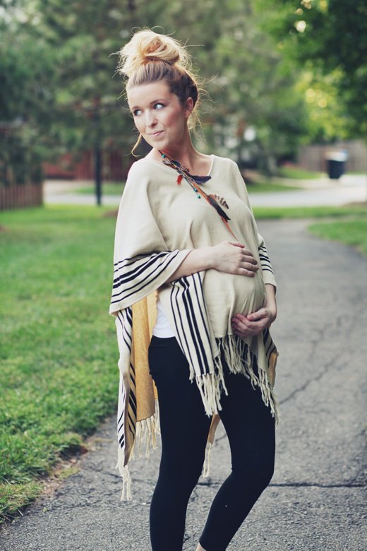 Maternity winter fashion inspiration