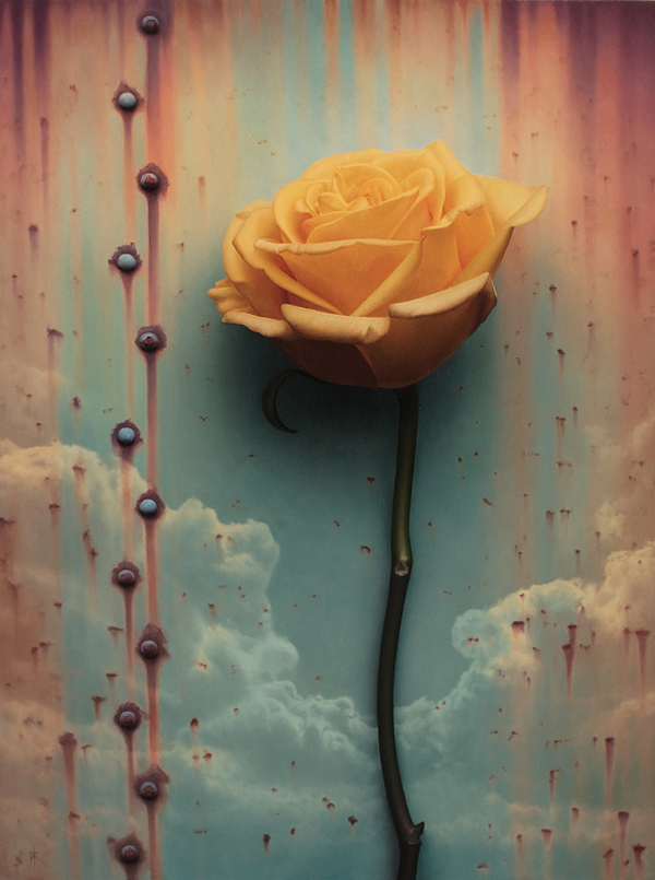 Hyperrealist oil by Patrick Kramer