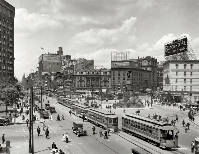 Detroit, Michigan, 1917