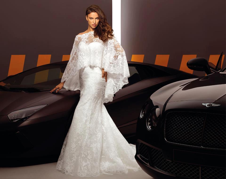 Irina Shayk Angelozzi evening look