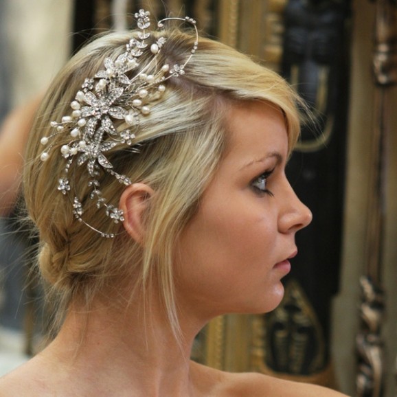 Bridal hair inspiration portrait