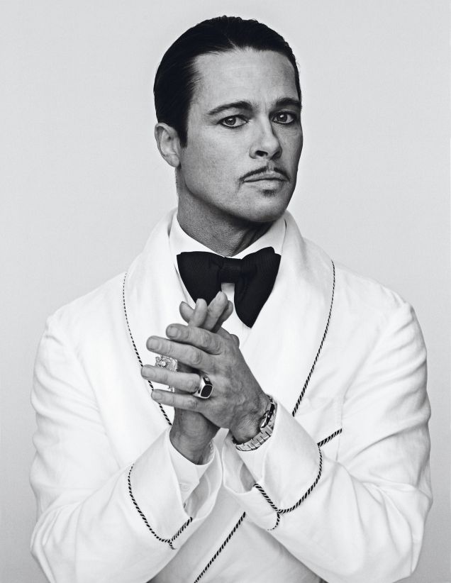 brad-pitt-magazine-2012-07 Brad Pitt styled persona in Interview editorial