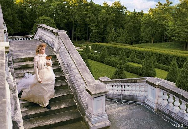 Closing image from The Custom of the Country by Annie Leibovitz