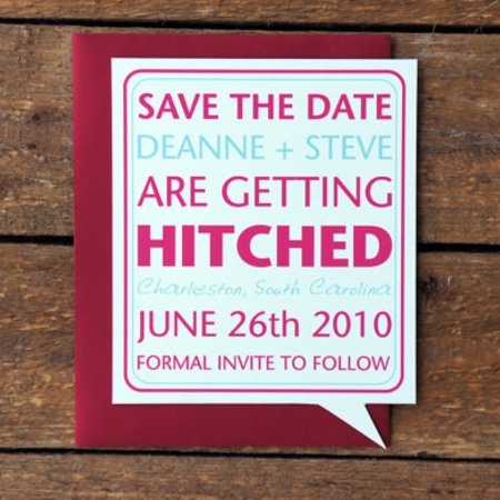Square photo save-the-date