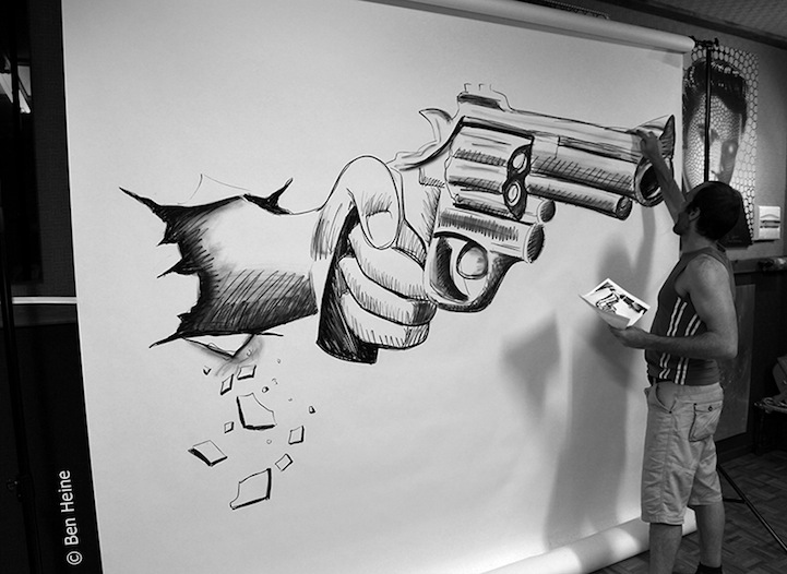 Imagination meeting reality in Pencil Vs Camera