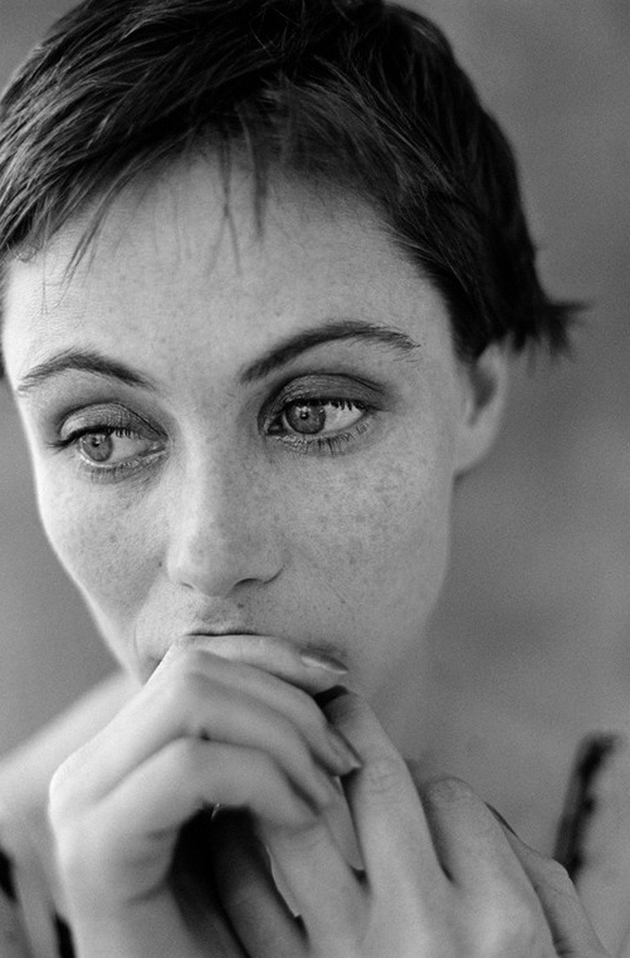Emmanuelle Béart photographed by Kate Barry