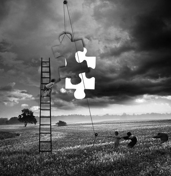 Alastair Magnaldo surreal photograph with imaginative landscape
