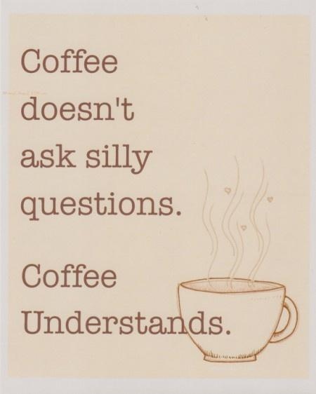 Morning coffee scene