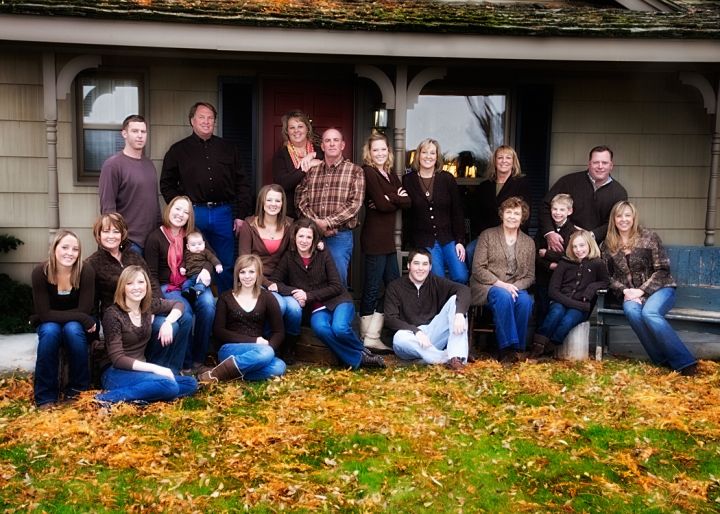 Family photography session idea