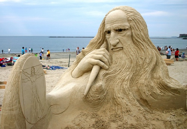 Sand sculpture