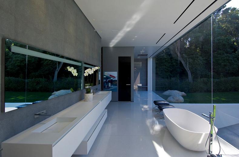 Glass Pavilion landscape setting