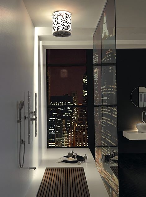 Restrained interior decoration