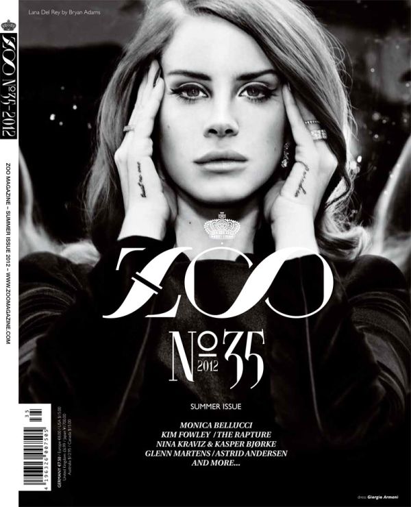 Lana Del Rey celebrity magazine photograph