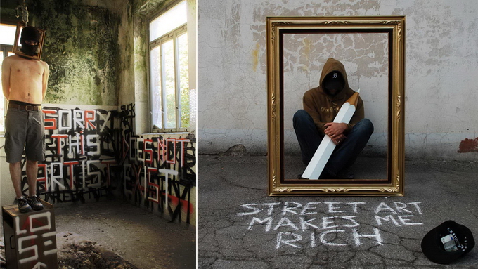 Fra.Biancoshock urban provocation