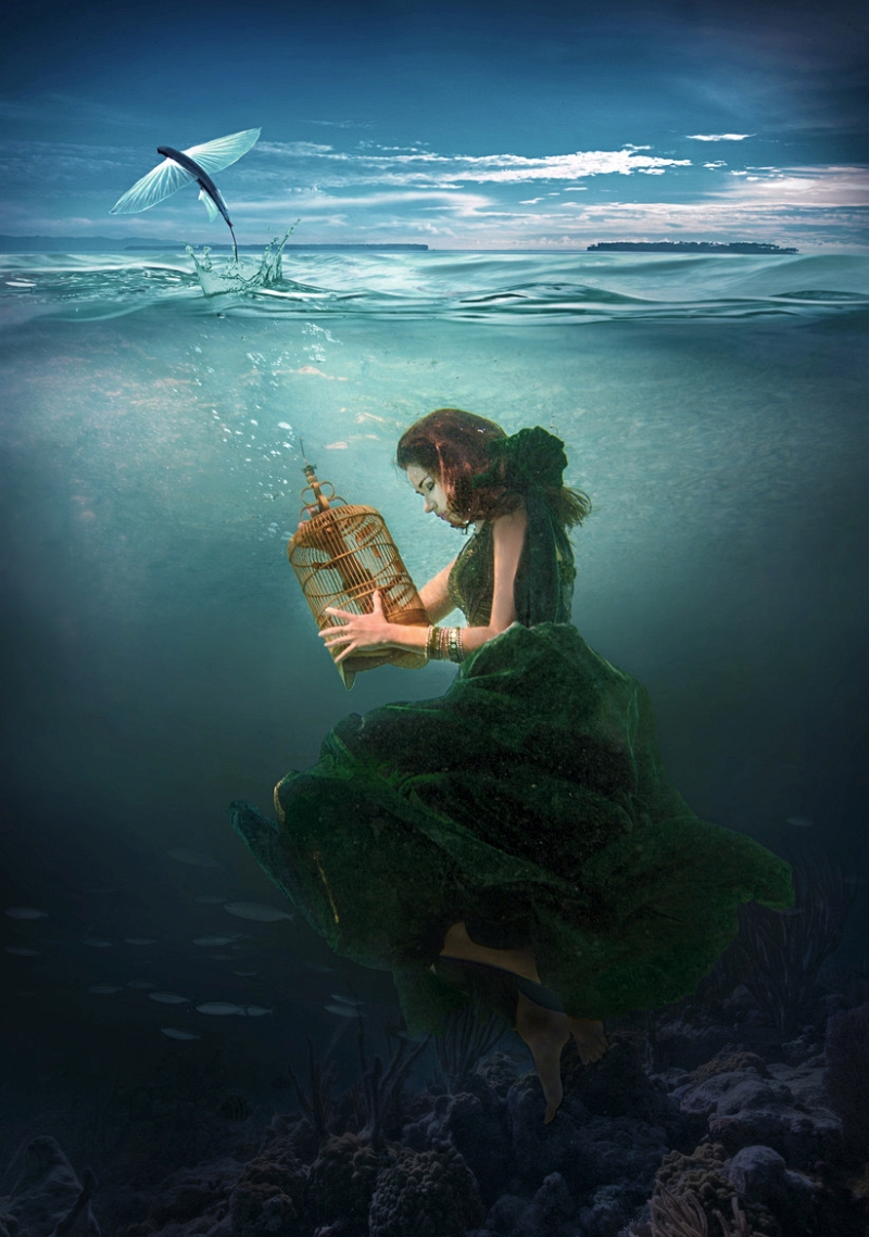 Martha Suherman imaginative underwater image