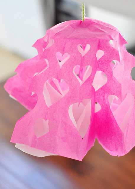 Valentine's Day hanging decoration for kids