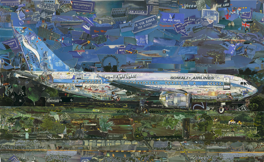 Vik Muniz large-scale photo collage