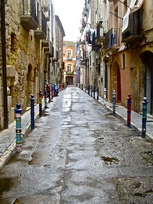 Balconies, Rome, Italy
