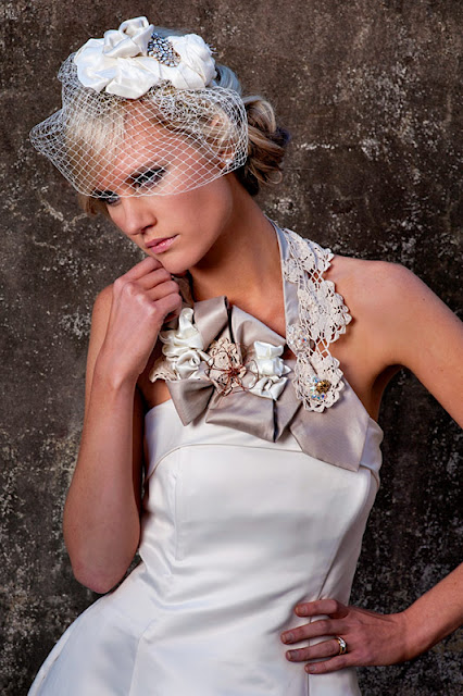 Decorative neck tie upcycling project
