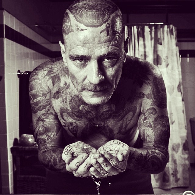 Cheyenne Randall tattooed icon series