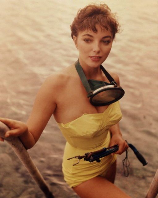 Retro beach life moment
