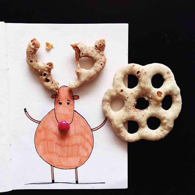Object and ink doodle by Ann Jaafar
