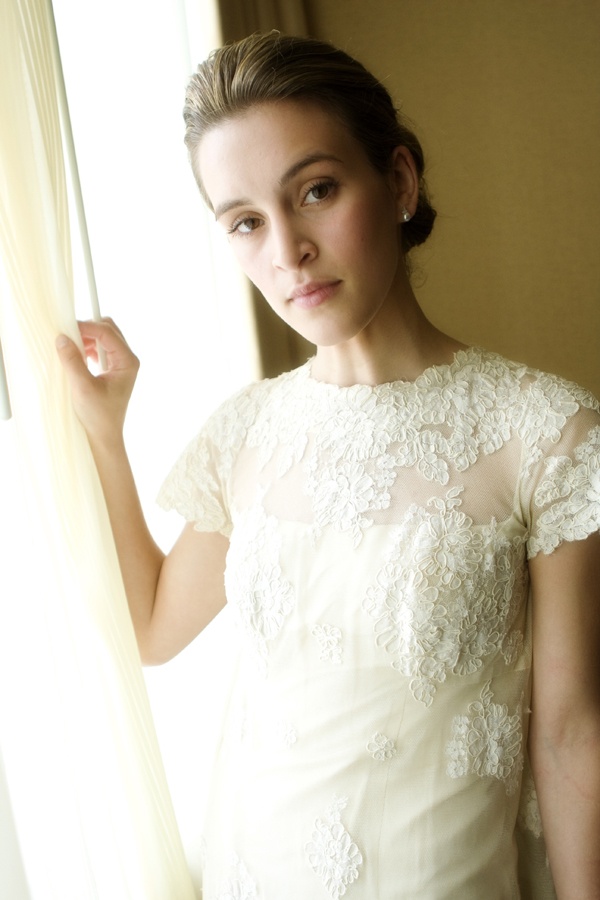 Classic vintage bridal fashion