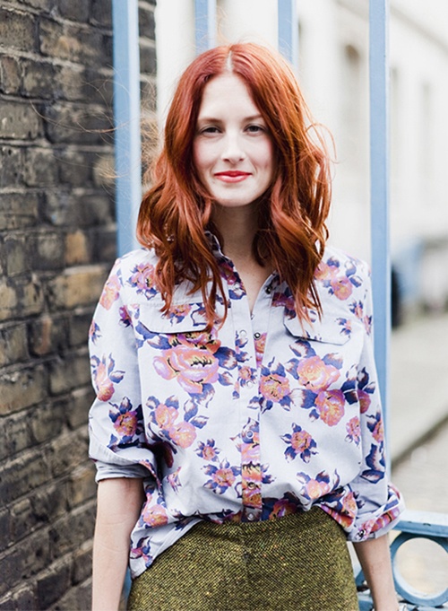Short street hairstyle