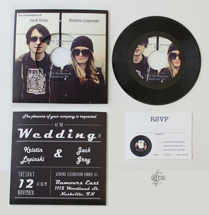 Playful save-the-date design