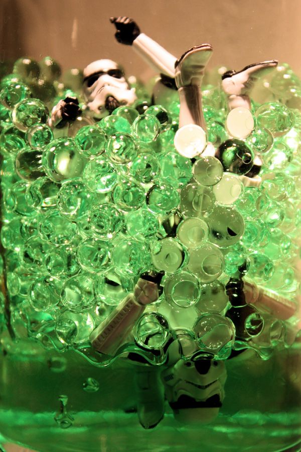 Ordinary-Day-Stormtrooper20 Stormtrooper submerged in green water beads reaching upward