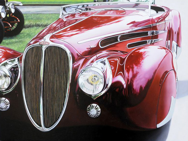 Cheryl Kelley muscle car artwork