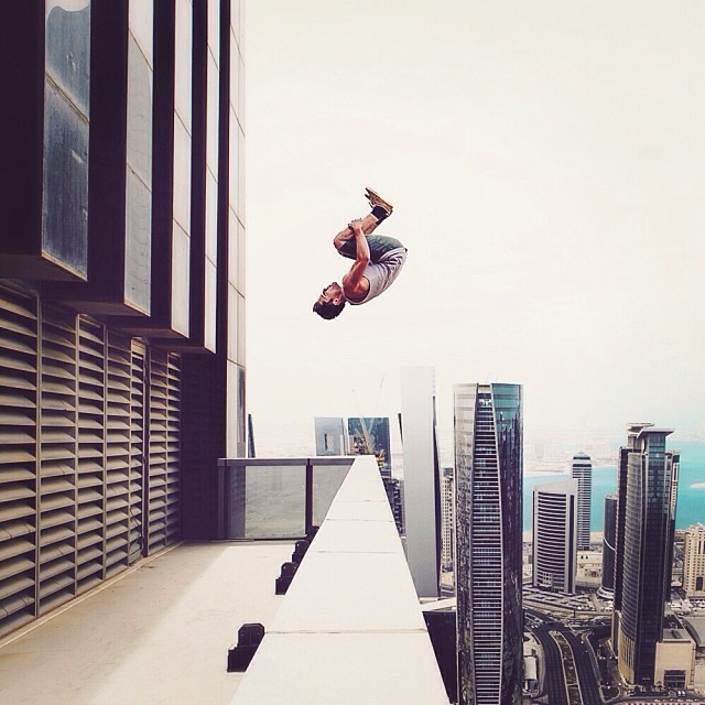Take every risk. Drop every fear.