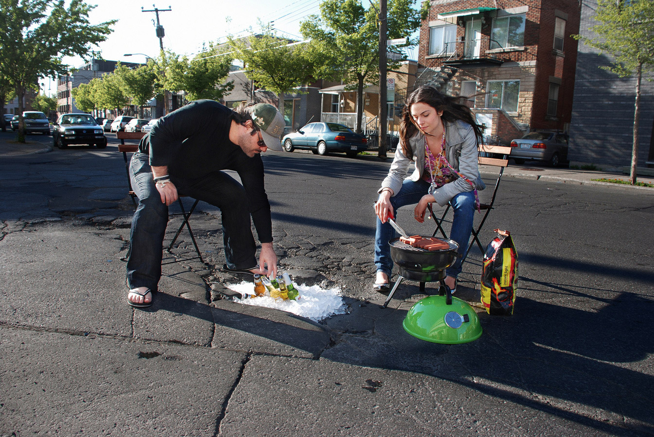 Wide view from Davide Luciano and Claudia Ficca's Potholes project