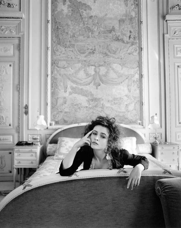 Helena Bonham Carter portrait by Kate Barry