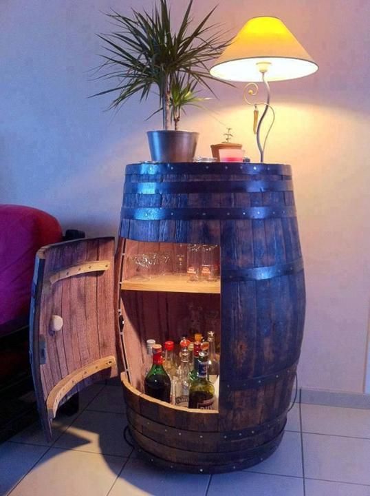 Upcycling an old barrel