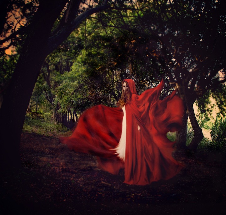 Trini Schultz imaginative portrait composition