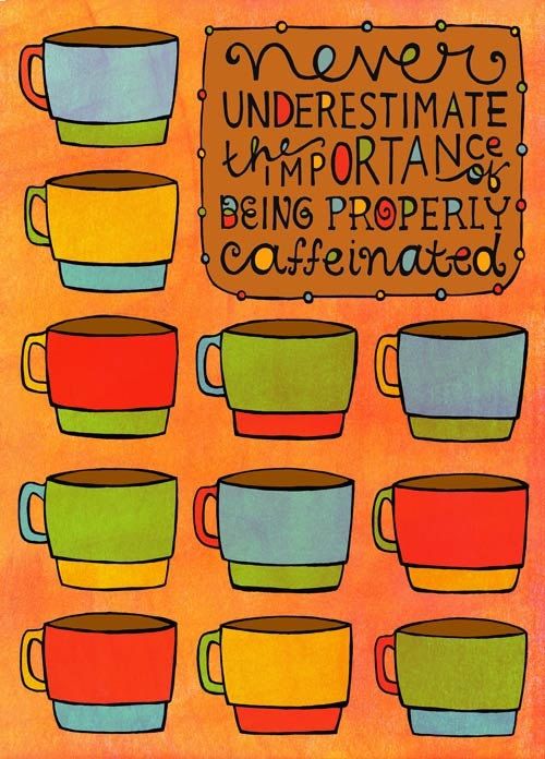 Coffee and conversation mood