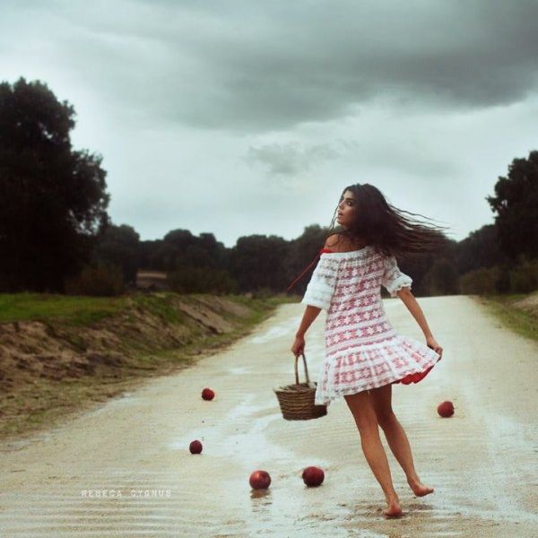 Rebeca Cygnus surreal self-portrait photography