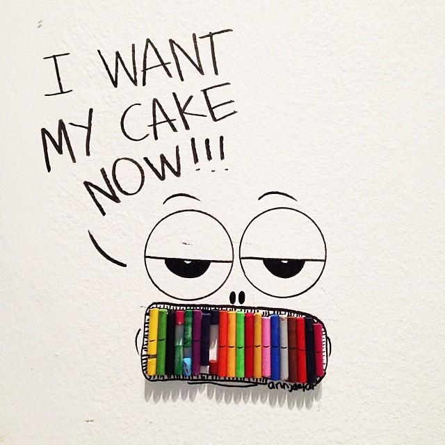Daily doodle composition by Ann Jaafar