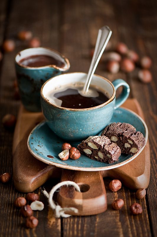 Espresso or dark coffee cup
